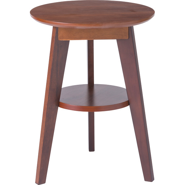 サイドテーブルブラウン