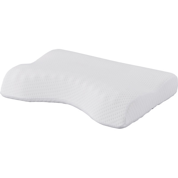 点で支える低反発プロファイル枕　２個セット