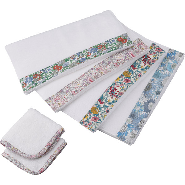 プリマロゼッタ　フェイスタオル・ミニハンカチセット