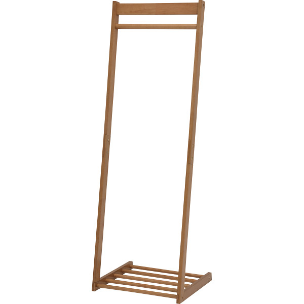 ハンガーラックライトブラウン