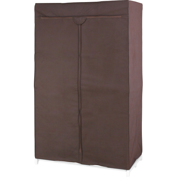 スーツラック（９０ｃｍ幅）ブラウン