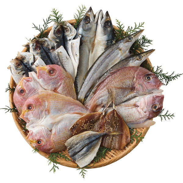 ２種類の鯛入り干物６種詰合せ