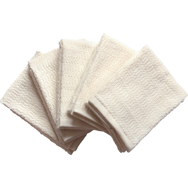 日本製ソフトなきなりのフェイスタオル１０枚セット