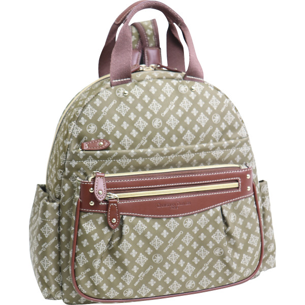 クリスチャンオリビエ　多機能リュックモカ