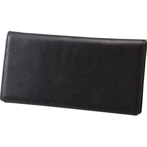 アッシュエル シンプル長財布ブラック