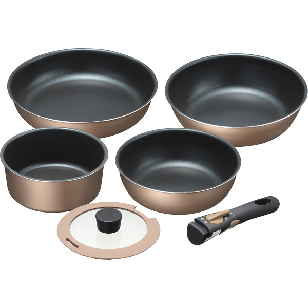 ブラナーノII 着脱ハンドル鍋４点セット
