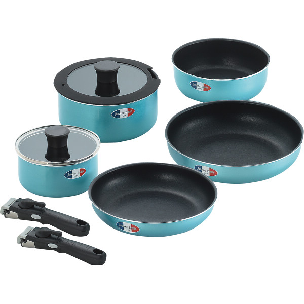 ジャンヌ・エコール 着脱ハンドル鍋５点セット