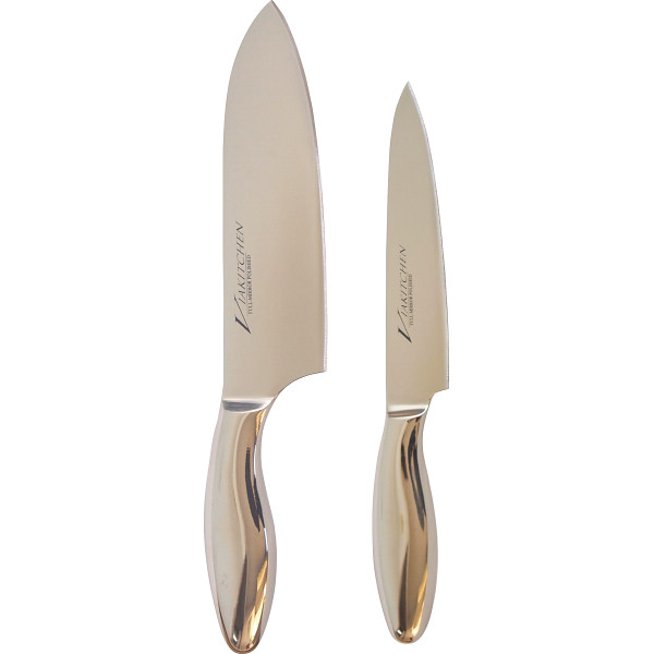 バイアキッチン　オールミラー包丁２本セット