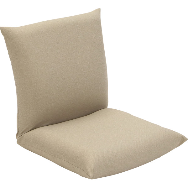 産学連携 コンパクト座椅子３ベージュ