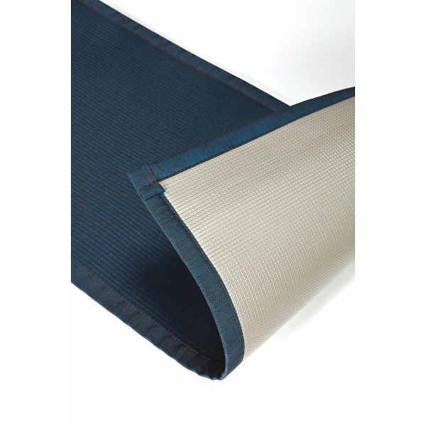 セキスイ　新素材「畳」のキッチンマット（１８０ｃｍ）ブルー