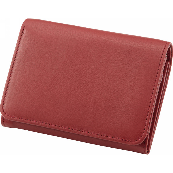 ジョセフエロール ディアスキン 二つ折り財布レッド