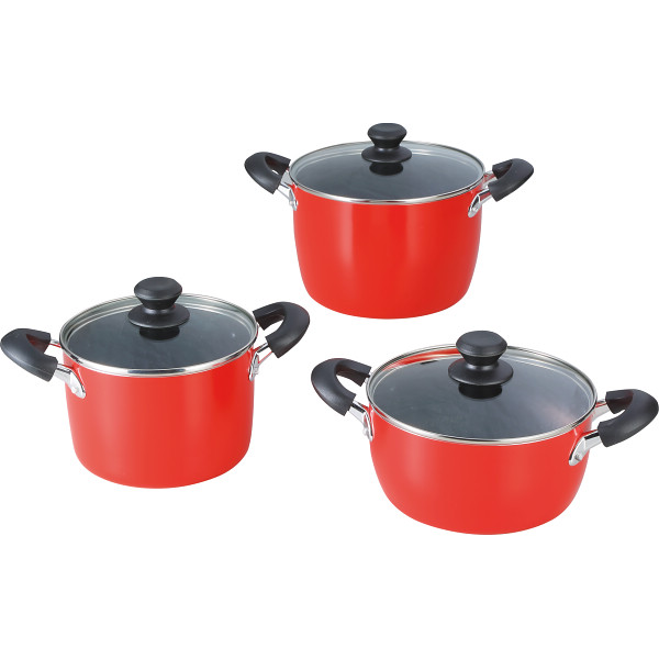 ルピア　ＩＨ対応アルミ鍋５点セット