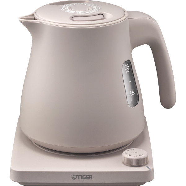 タイガー　蒸気レス電気ケトル＜温度調節機能付き＞ＣＢ（ブロンドベージュ）