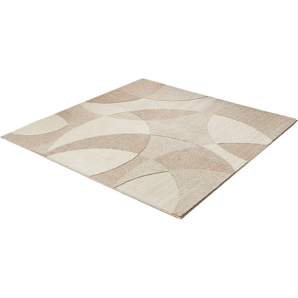 国産高機能ラグ　ジャストベージュ