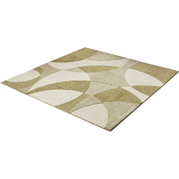 国産高機能ラグ　ジャストグリーン