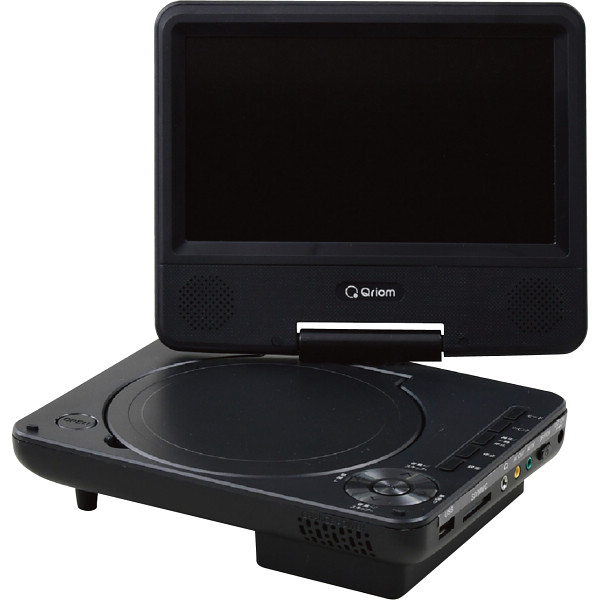 キュリオム ポータブルＤＶＤブラック