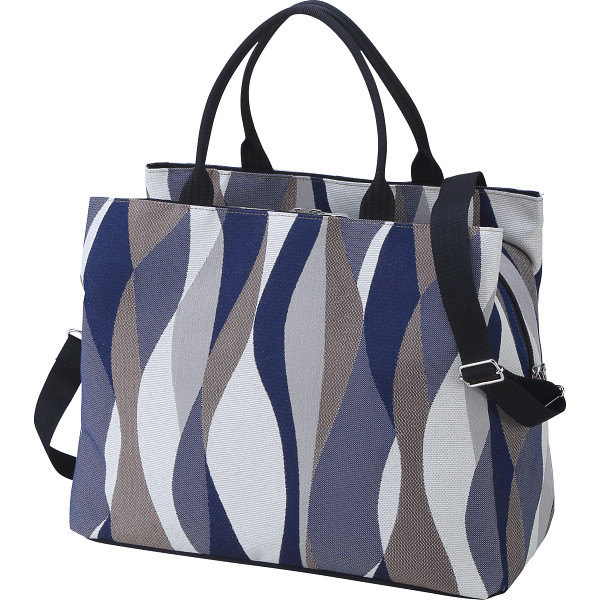 尾州織ボストンネイビー