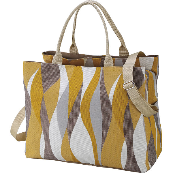 尾州織ボストンマスタード