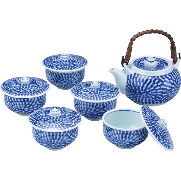 波佐見焼 蛸唐草絵 番茶器揃