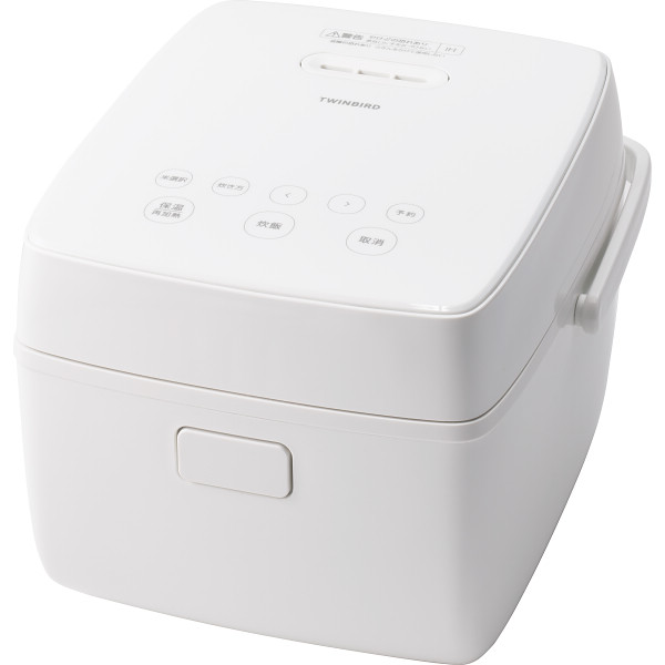 ツインバード　３合ＩＨ炊飯ジャーホワイト