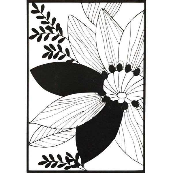 ウォールアートパネルフラワー