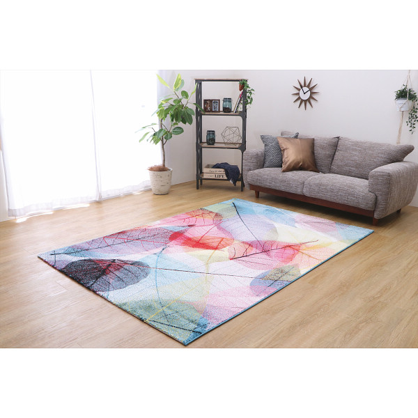 トルコ製ウィルトンラグカラフル