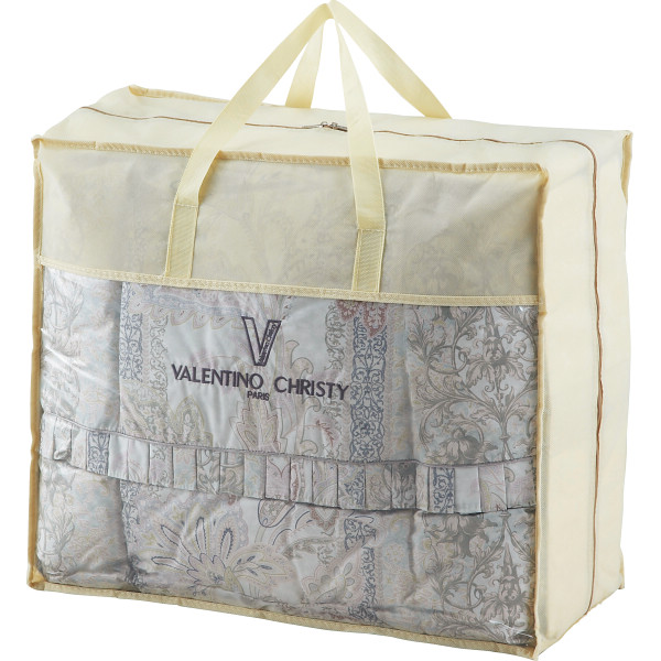 ヴァレンティノ・クリスティー　羽毛ふとんバッグ入り