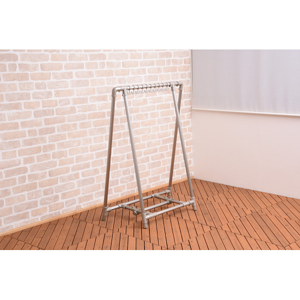 アルミＡ形折りたたみ布団干し２台組