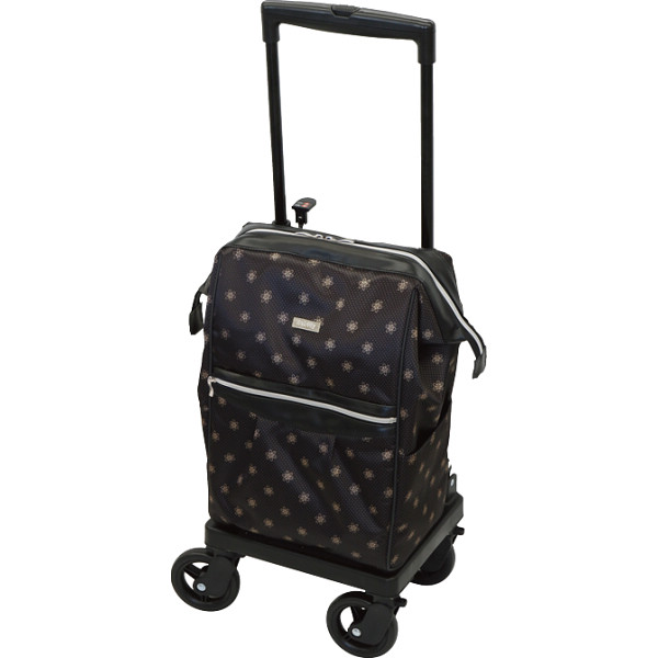 メロディスムーズグランデ花柄ドットショコラ