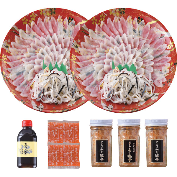 とらふく刺身・とらふく塩辛セット