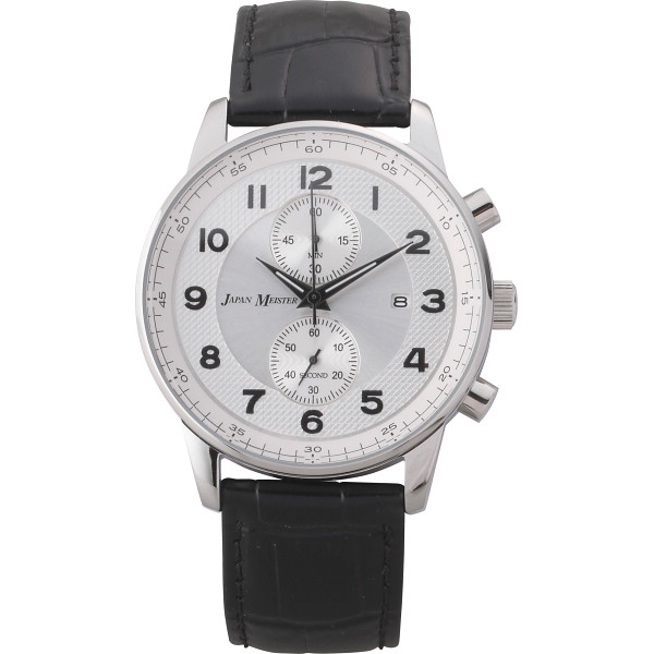 ジャパンマイスター　メンズウオッチブラック