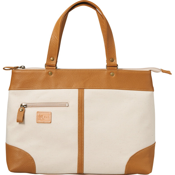 ＨａＬ　倉敷産帆布×姫路レザー　ベーシックトートキナリ