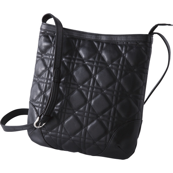 良品工房 日本製牛革キルティングショルダーバッグ