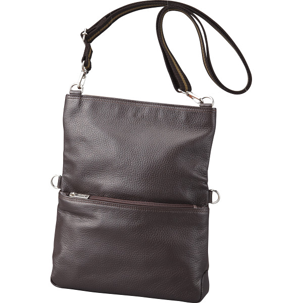 プレリーギンザ ２ＷＡＹポシェットダークブラウン