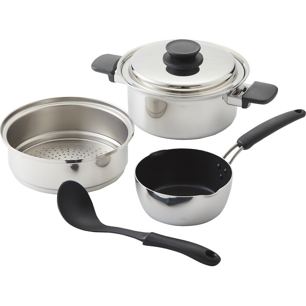 ユミック　ゆきひら＆鍋・蒸し器セット