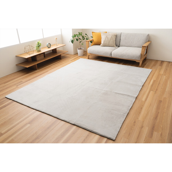 抗菌防臭ラビットファーラググレー