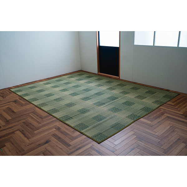 日本製い草カーペットグリーン