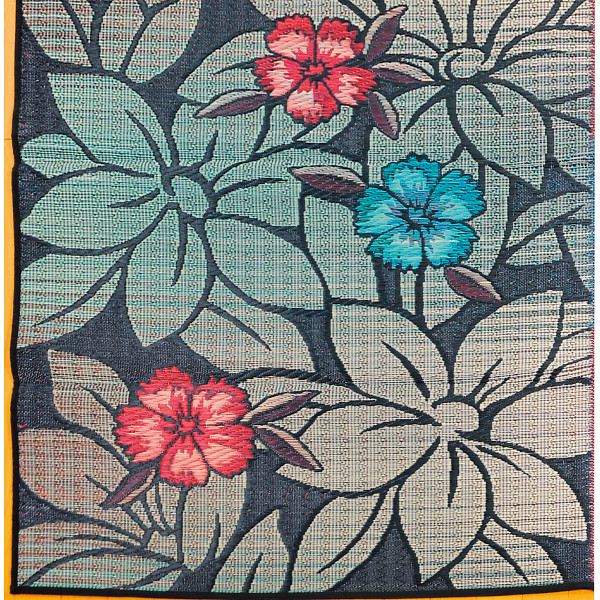 日本製い草ラグネイビー