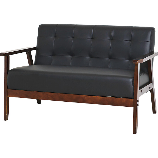 ２Ｐソファ　オスロブラック