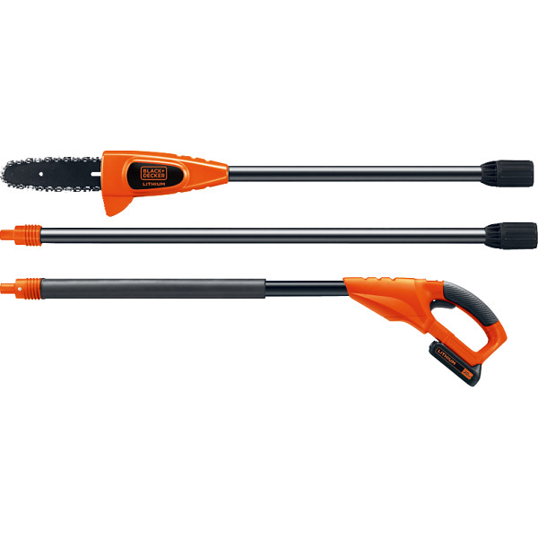 ブラック＋デッカー １８Ｖ高枝ポールチェーンソー