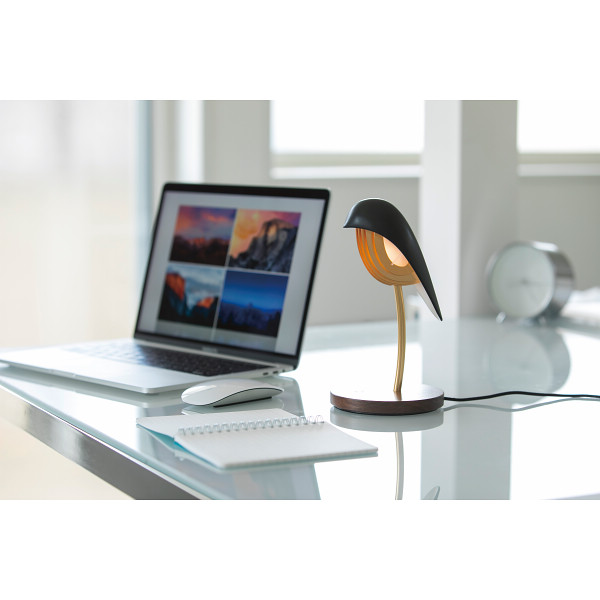 ＬＥＤデスクライト バード オニキス