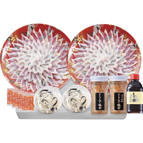 とらふく刺身・とらふく塩辛セット