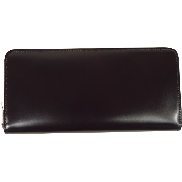 トワクレ コードバン 長財布チョコ