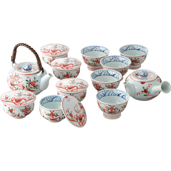 波佐見焼 古伊万里写し絵 来客茶器揃