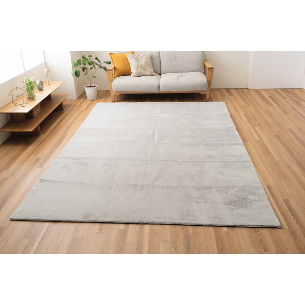 抗菌防臭ラビットファーラググレー