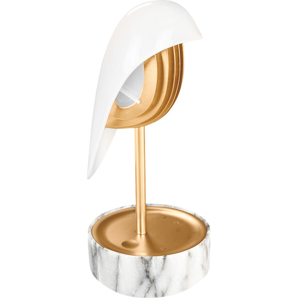 ＬＥＤ照明＆目覚まし時計 チャープエレガント・ホワイト