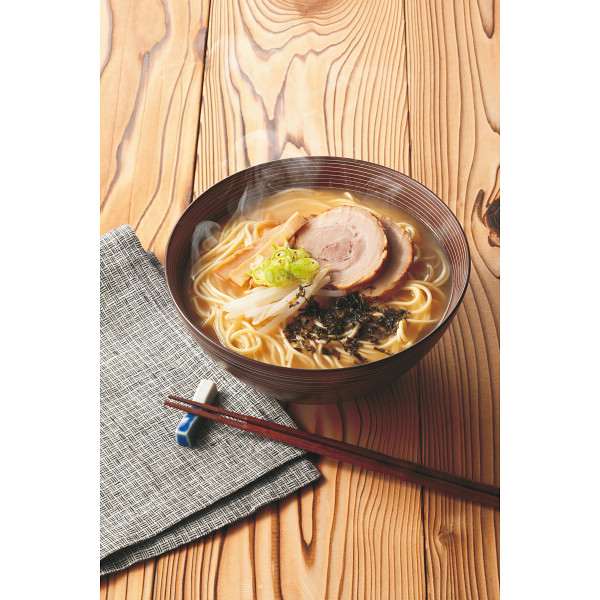 「旨麺」あごだし醤油ラーメン（磯紫菜付 ９食）