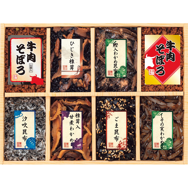 味匠　８品釜炊佃煮詰合せ