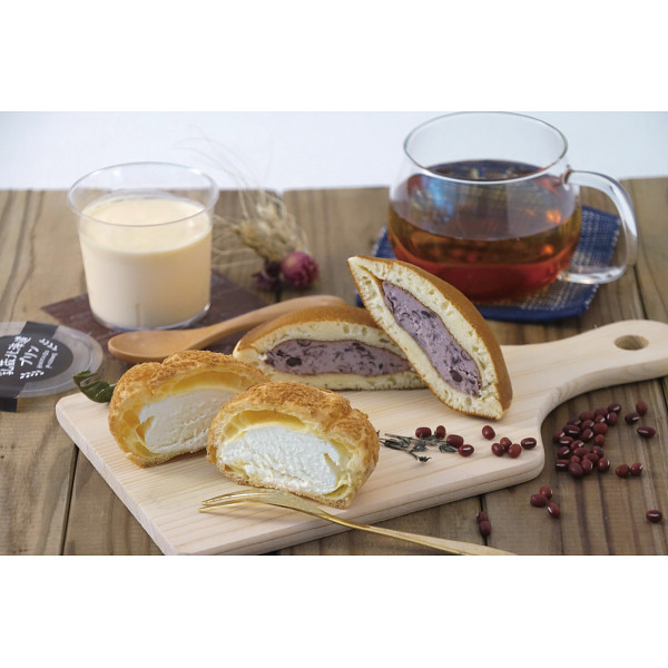 「乳蔵」　北海道３種のスイーツセット