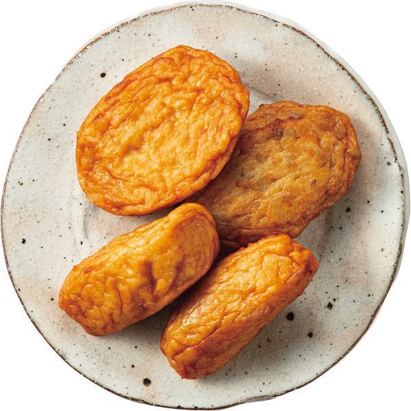 鳴海屋辛子明太子（切子）＆小田口屋薩摩揚げ